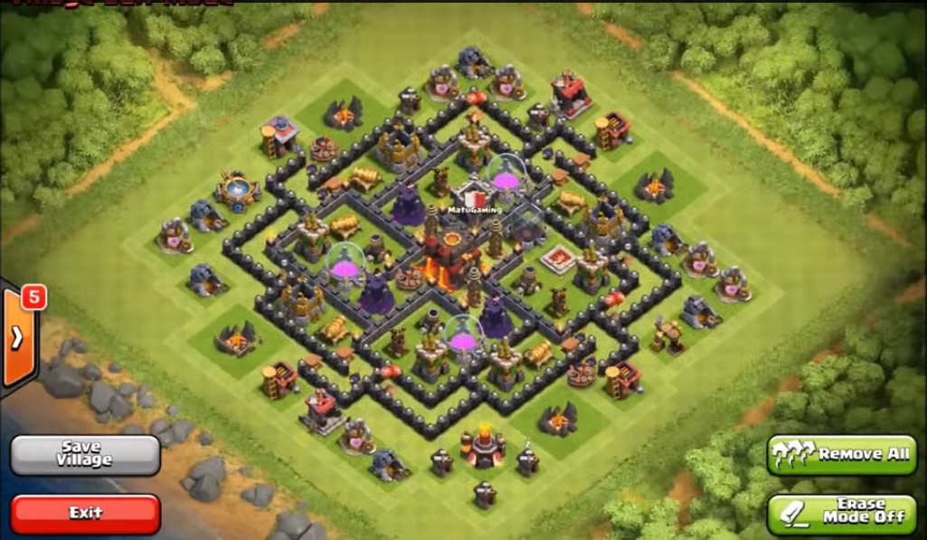 Top 10 Clash Of Clans Town Hall Level 8 Defense Base Design 2