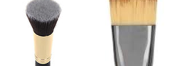 Flat Foundation Makeup Brush or Buffer Makeup Brush