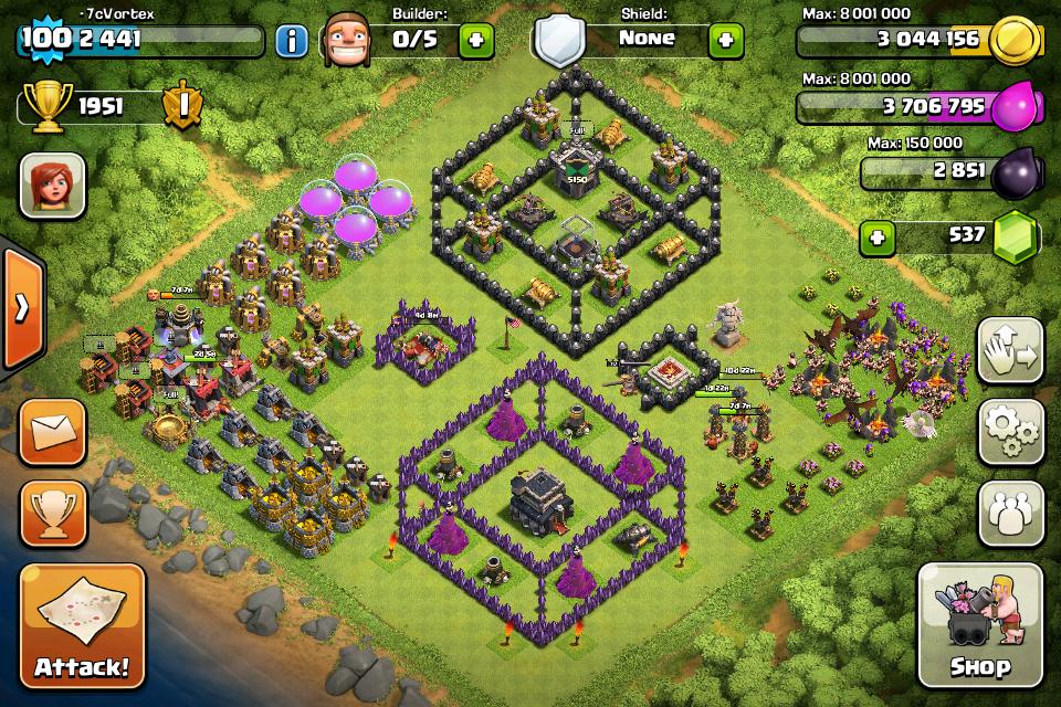 Top 10 Funny Clash of Clans Base Top Ten Funny COC Base