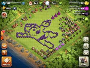 Top 10 Funny Clash of clans Base no 6