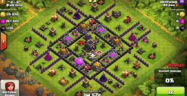 Best Clash Of Clans Town Hall Level 9 Defense Base Design 2