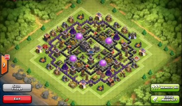 Best Clash Of Clans Town Hall Level 9 Defense Base Design 3