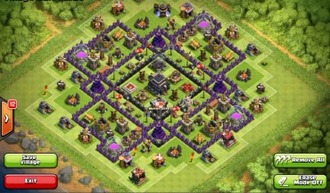 Best Clash Of Clans Town Hall Level 9 Defense Base Design 4