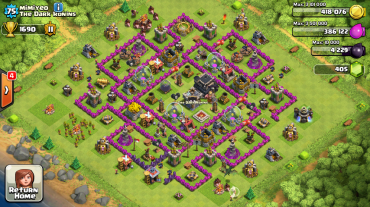 Best Clash Of Clans Town Hall Level 9 Defense Base Design 6