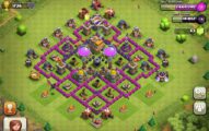 Clash Of Clans Town Hall Level 7 Defence Base Design 1