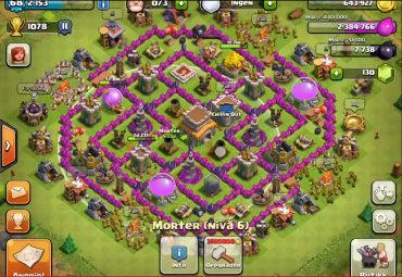 Top 10 Clash Of Clans Town Hall Level 8 Defense Base Design 1