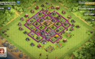 Top 10 Clash Of Clans Town Hall Level 8 Defense Base Design 4