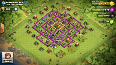 Top 10 Clash Of Clans Town Hall Level 8 Defense Base Design 4