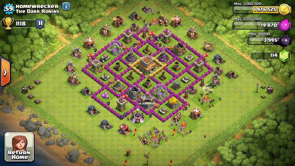 Top 10 Clash Of Clans Town Hall Level 8 Defense Base Design just for you cl...