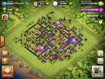 Top 10 Clash Of Clans Town Hall Level 8 Defense Base Design 8