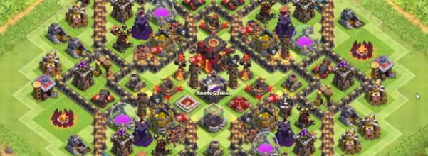Best Clash Of Clans Town Hall Level 10 Defense Base Design 1