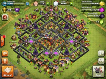 Best Clash Of Clans Town Hall Level 10 Defense Base Design 4