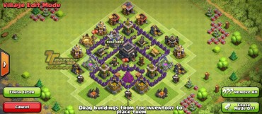 Clash Of Clans Town Hall Level 5 Defense - TH5 War Base 1 - Thats My Top 10